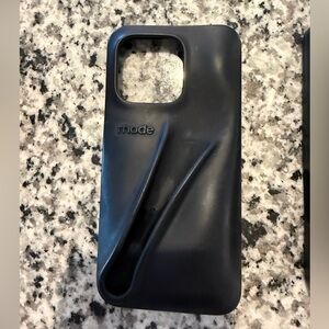 RHODE Black Phone Case